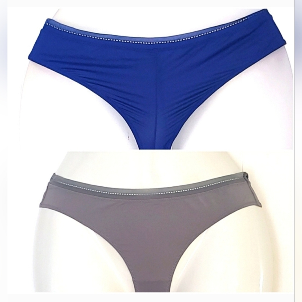 Free People Blue and Gray Set Of 4